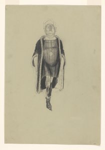 Figure with Nose in the Air by Henk Henriët