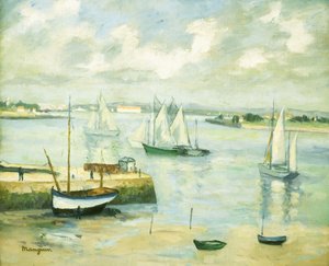 Concarneau by Henri Charles Manguin