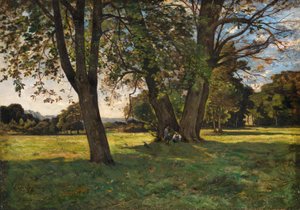 A Country Scene by Henri-Joseph Harpignies