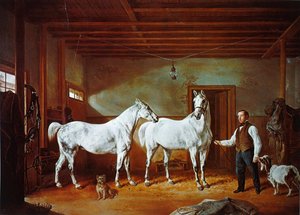 Stable of the Stuyvesant Family, c.1854