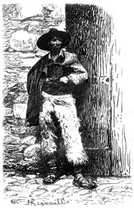 Shepherd of the Italian Countryside, 19th Century by Henri Alexandre Georges Regnault