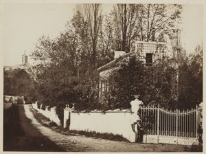 Street in Louveciennes by Henri Bevan
