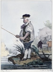 Man Fishing: 