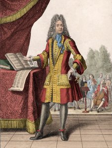 Portrait of Jean-Baptiste Lully (1632-1687) by Henri Bonnart