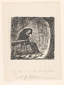 Poor Old Woman by Henri Braakensiek (signed by artist)
