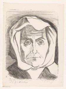 Portrait of an Unknown Woman by Henri Braakensiek (signed by artist)