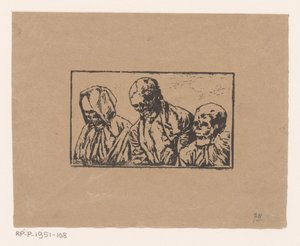 Three Dead by Henri Charles Guérard