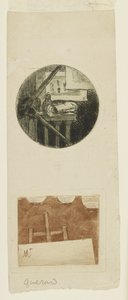 Place Card by Henri Charles Guérard