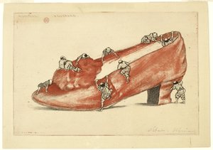 The Assault of the Shoe by Henri Charles Guérard