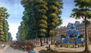 Fountain, Boulevard Saint-Martin, c.1810-1820 by Henri Courvoisier Voisin
