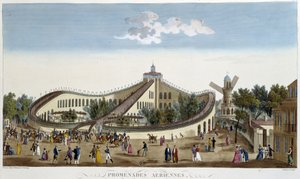 Air Walks, Feast in Honor of Louis XVIII on August 2 by Henri Courvoisier Voisin