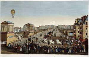 Entrance of His Majesty Louis XVIII to Paris