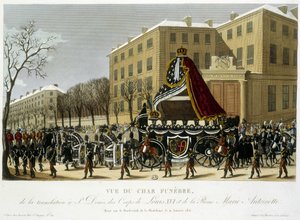 Funeral Chariot of the Translation of Louis XVI and Marie Antoinette to Saint Denis on January 21