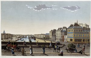 Paris, the Pont Notre-Dame - in “Vues de Paris” by Courvoisier by Henri Courvoisier Voisin