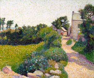 The Road in Sunlight by Henri Delavallee
