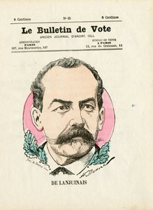 Ballot 2nd Series, Satirical in Colors: De Lanjuinais
