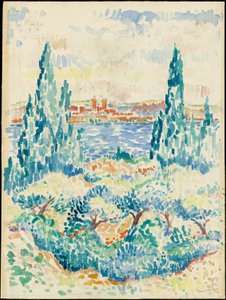 Antibes by Henri Edmond Cross