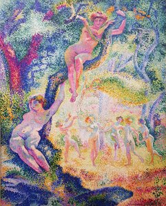 The Glade by Henri Edmond Cross