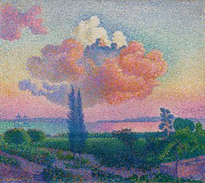The Pink Cloud by Henri Edmond Cross