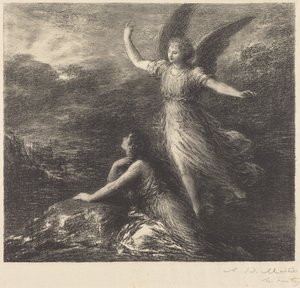 Debut from "Paradise and the Peri" (2nd plate) by Henri Fantin-Latour