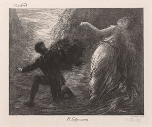 Manfred and Astarte by Henri Fantin-Latour
