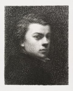 Portrait of Monsieur Fantin-Latour at Seventeen Years by Henri Fantin-Latour