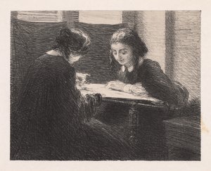 The Embroiderers by Henri Fantin-Latour