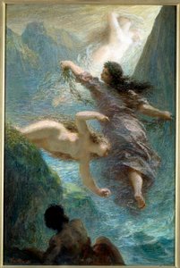 The Girls of the Rhine by Ignace Henri Jean Fantin Latour