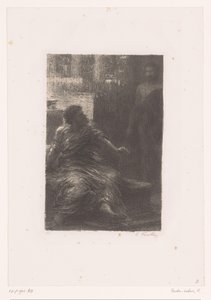 Aeneas Sees the Ghost of Hector by Ignace Henri Jean Fantin Latour