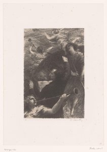 Berlioz Conducts Among Four Trumpeting Angels