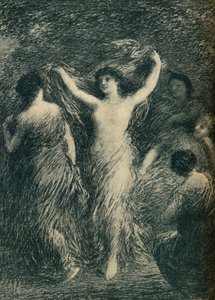 Dancers, c1900 by Ignace Henri Jean Fantin Latour