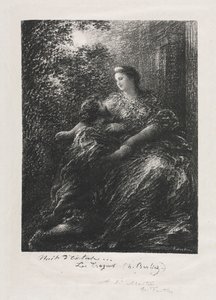 Duet of the Trojans by Ignace Henri Jean Fantin Latour