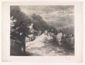 Faust and Mephisto See Helen of Troy