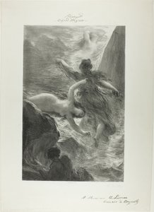 First Scene of The Rhinegold by Ignace Henri Jean Fantin Latour