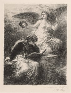 Glory by Ignace Henri Jean Fantin Latour