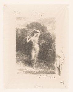 Young woman with shawl