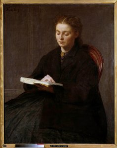 The Reading by Ignace Henri Jean Fantin Latour