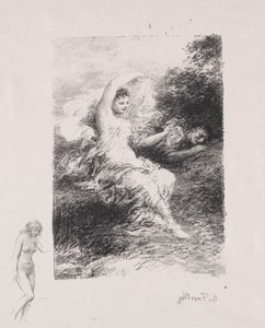 Lyde by Ignace Henri Jean Fantin Latour