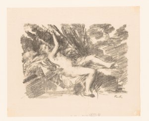 Naked Woman Awakens by Ignace Henri Jean Fantin Latour