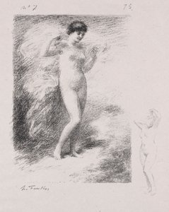Neaera by Ignace Henri Jean Fantin Latour