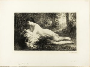 Reverie by Ignace Henri Jean Fantin Latour
