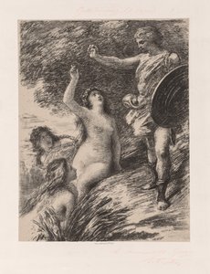 Siegfried and the Daughters of the Rhine by Ignace Henri Jean Fantin Latour