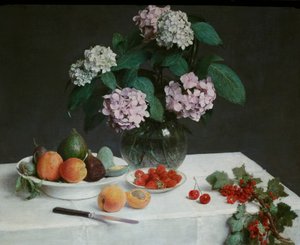 Still Life, or La Table Garnie by Henri Fantin Latour