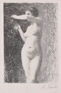 Study for Eve by Ignace Henri Jean Fantin Latour