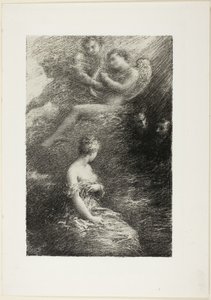 The Damnation of Faust: The Appearance of Marguerite by Ignace Henri Jean Fantin Latour