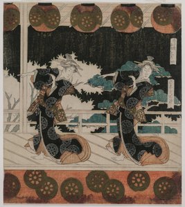 The Dance at Furuichi for the Hisagataya Group by Ignace Henri Jean Fantin Latour