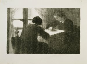 The Embroiderers, No. 2 by Ignace Henri Jean Fantin Latour