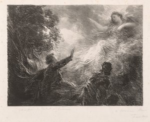 The Fairy of the Alps by Ignace Henri Jean Fantin Latour