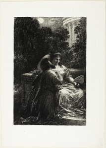 The Trojans at Carthage: Act III, Love Duet by Ignace Henri Jean Fantin Latour