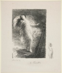The Young Tarentine by Ignace Henri Jean Fantin Latour